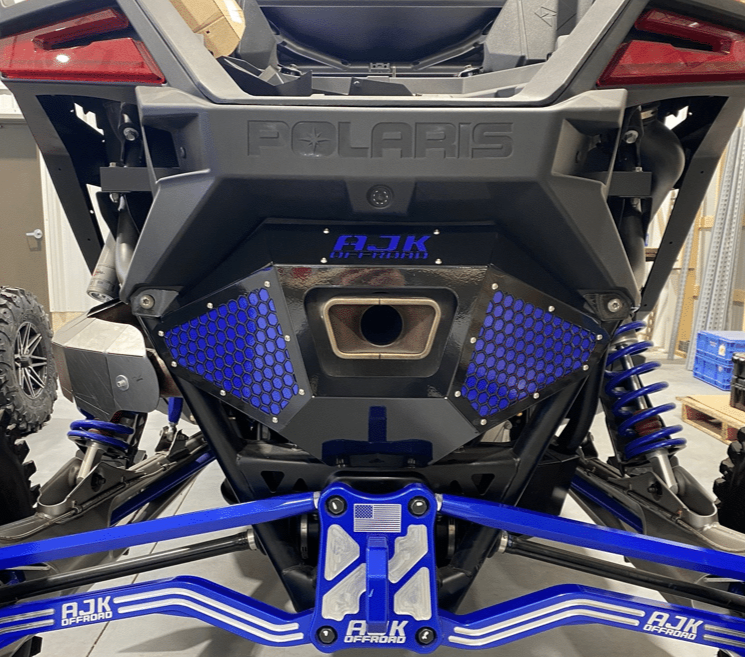 AJK OFFROAD - Polaris Pro R Exhaust Cover Bumper