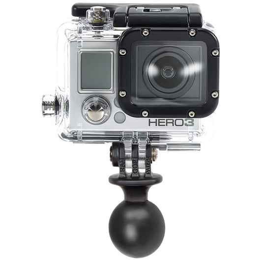 RAM MOUNTS DOUBLE SOCKET ARM WITH CAMERA ADAPTOR