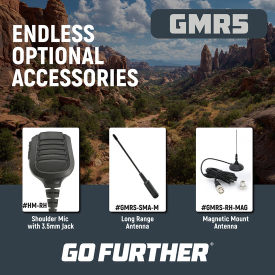GMR5 - 5W GMRS Handheld Radio