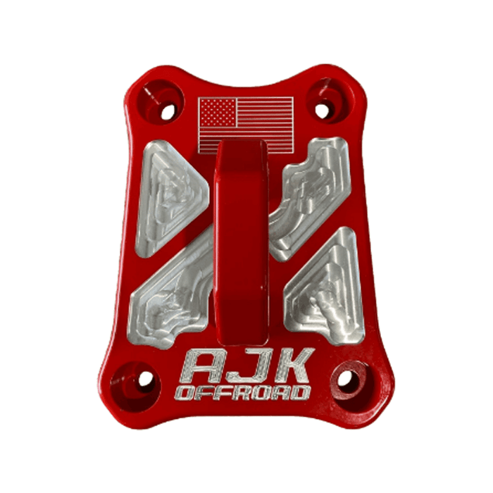 AJK OFFROAD - Polaris Pro R / Turbo R Billet Radius Rod Plate / Pull Plate