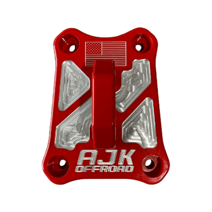 AJK OFFROAD - Polaris Pro R / Turbo R Billet Radius Rod Plate / Pull Plate
