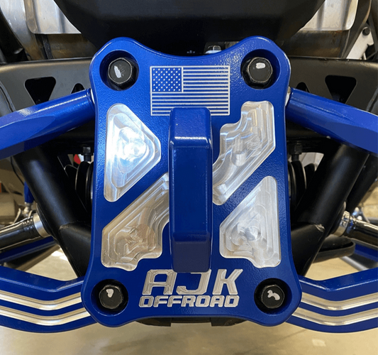 AJK OFFROAD - Polaris Pro R / Turbo R Billet Radius Rod Plate / Pull Plate