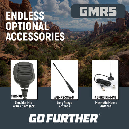 GMR5 - 5W GMRS Handheld Radio