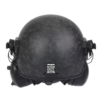 MRC Opposition Half Helmet with Rail Mounted Headset - DOT