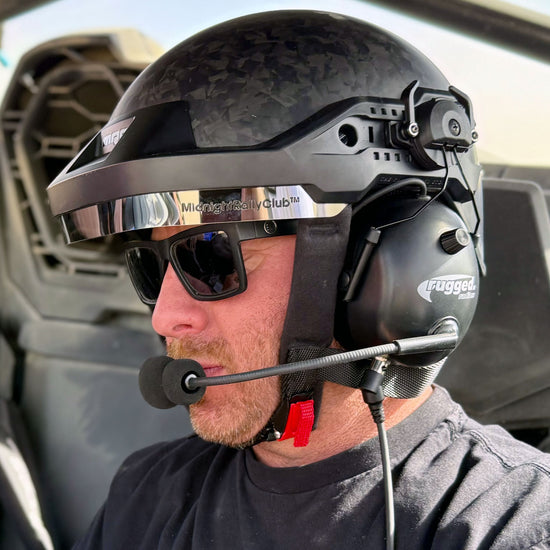 MRC Opposition Half Helmet with Rail Mounted Headset - DOT